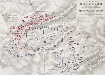 Slag bij Waterloo, 18 juni 1815, Blad 2, Crisis van de Slag